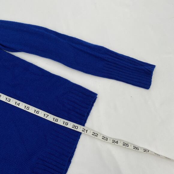 H&M Divided Long Sleeve Crew Neck Knit Pullover Sweater Blue Size Small - Picture 8 of 8